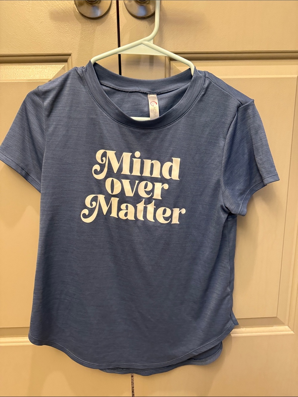 Mind Over Matter Short Sleeve Tee - Blue